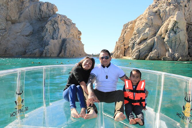 45 Minute Transparent Boat Ride to the Arch of Cabo San Lucas - Key points to know before you book