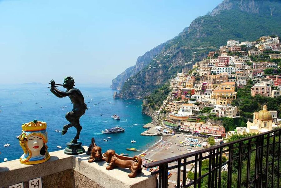 Amalfi Coast by Train & Ferry with Smart Digital Guide - The short cruise to Positano