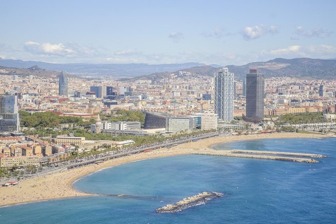 Barcelona's Coastline Helicopter Flight & Heliport Boat Transfer - What Barcelona Looks Like From Seven Minutes Up
