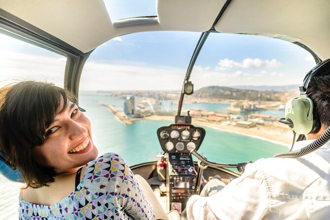 Barcelona's Panoramic Helicopter Flight & Heliport Boat Transfer - Key points to know before booking