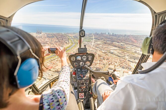 Barcelona's Panoramic Helicopter Flight & Heliport Boat Transfer - From Port Vell to the heliport by boat