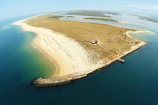 Boat trip from Faro to Ilha Deserta by Ferry - Arriving at Ilha Deserta