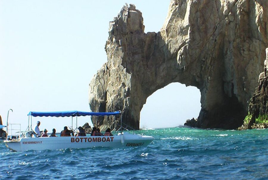 Cabo San Lucas: glass-bottom boat ride to "End of the Earth" - Pickup from Cabo San Lucas or San José del Cabo