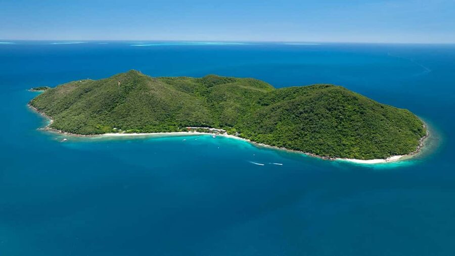Cairns: Fitzroy Island Ferry, optional lunch, tours, snorkel - The ferry ride and first look at the island