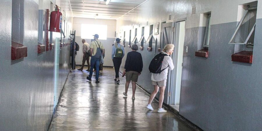 Cape Town: Robben Island ferry ticket plus Guided Tour - Riding the island bus