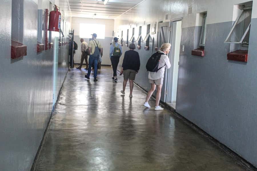 Cape Town: Robben Island ferry ticket plus Guided Tour - Inside the maximum-security prison