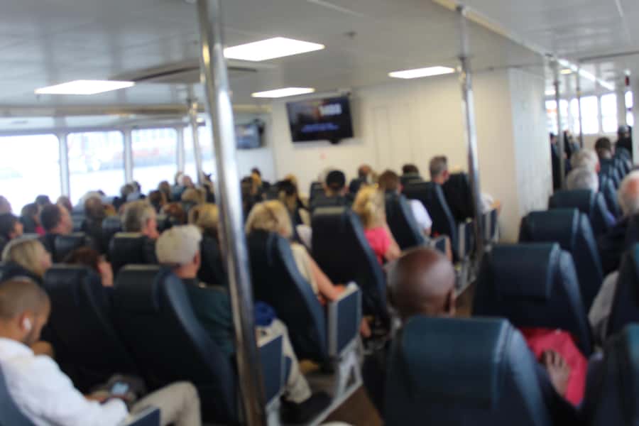 Cape Town: Robben Island ferry ticket with guided tour - The ferry crossing and Cape Town views