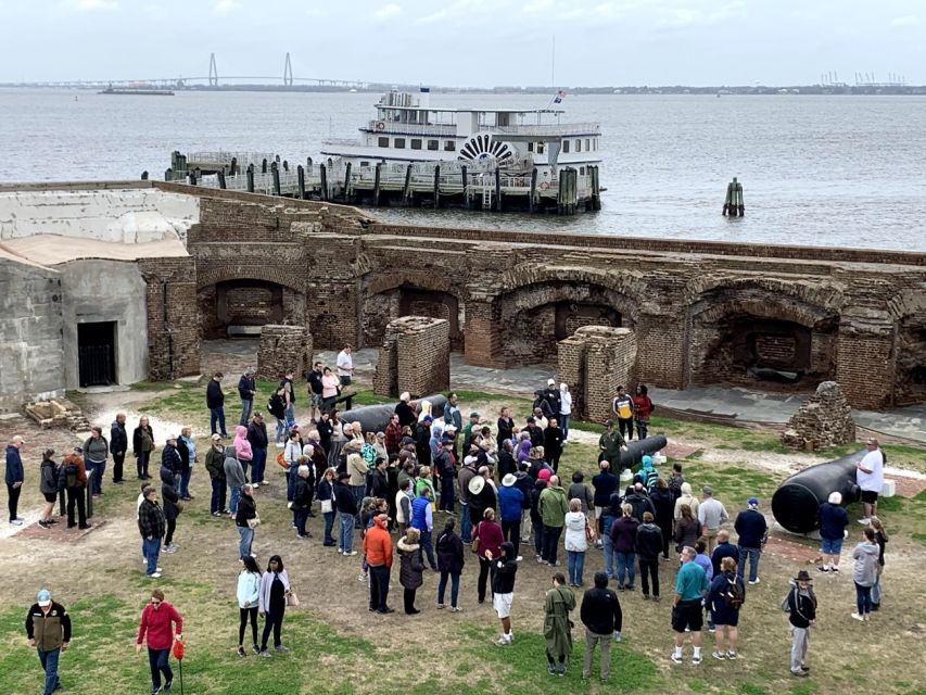 Charleston: Fort Sumter Entry Ticket with Roundtrip Ferry - The Rangers Make the Ruins Make Sense