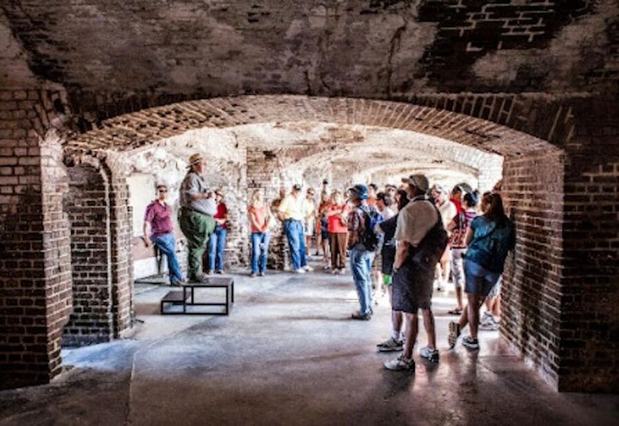 Charleston: Fort Sumter Entry Ticket with Roundtrip Ferry - The Harbor Ride Is Part of the Tour