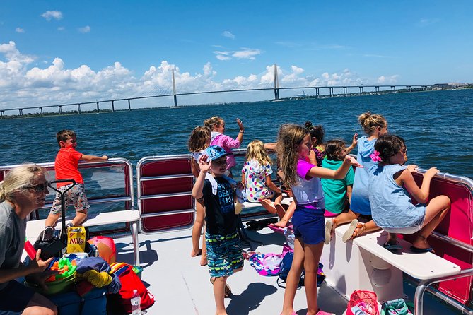 Charleston Water Taxi Cruise with Dolphin Sighting - The dolphin cruise is the real bonus