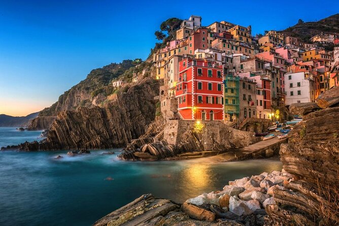 Cinque Terre Private Tour by Minivan and Ferry-Boat from La Spezia - Four Cinque Terre villages from La Spezia