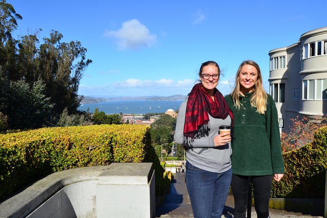 City Tour with Food Stop at Ferry Building + Optional Alcatraz - From Columbus Avenue into Chinatown