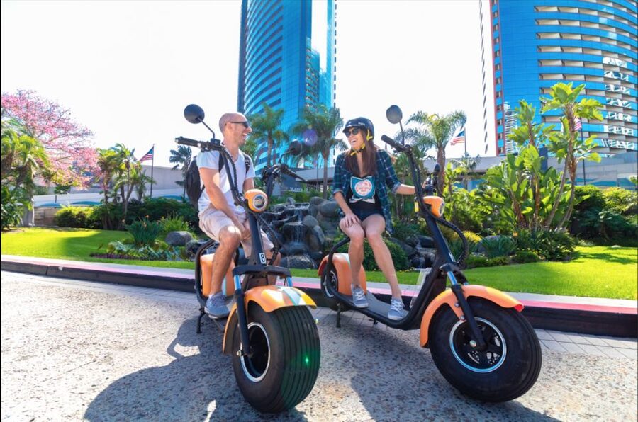 Coronado: GPS-Guided Scooter Tour & Round-Trip Ferry - From Little Italy to Coronado by water