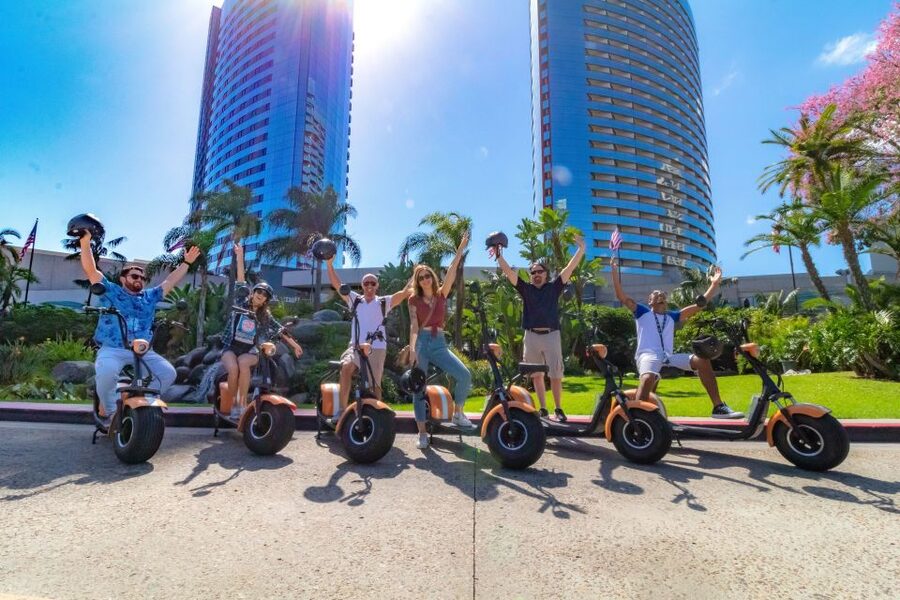 Coronado: GPS-Guided Scooter Tour & Round-Trip Ferry - What the GPS scooter setup is really like