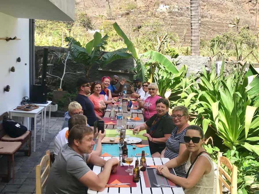 Cova–Paúl Valley Trek: Santo Antão Day Trip by Ferry - How grog is made in Paúl