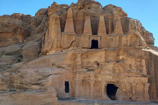 Day trip to Petra by ferry from Sharm el Sheikh - The Street of Facades, Theater, and Royal Tombs