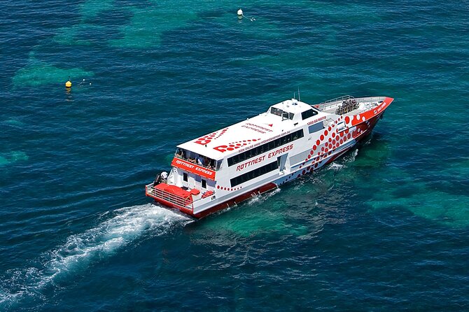 Discover Rottnest with Ferry & Bus Tour - West End and the short boardwalk walk