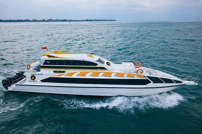 Fast Boat Ticket to Nusa Penida / Lembongan - What the $15 price really gets you