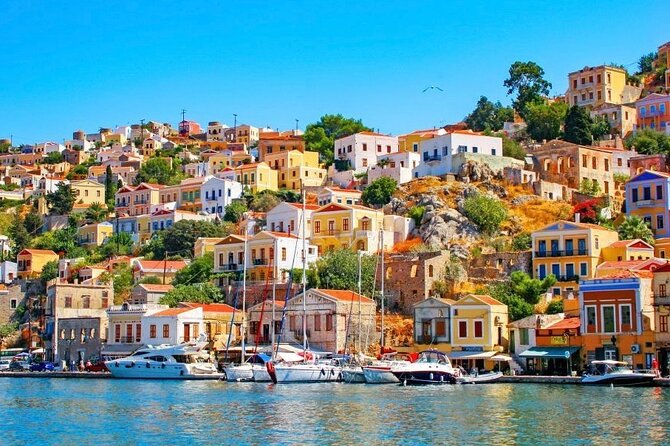Fast Boat To Symi with a swimming stop at St George's Bay! (Only 1hr journey) - Three free hours in Symi harbor