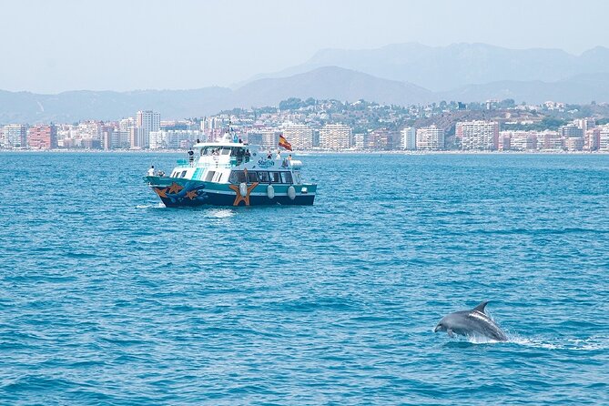 Ferry Benalmádena <> Fuengirola - Leaving Benalmádena with the coast in view