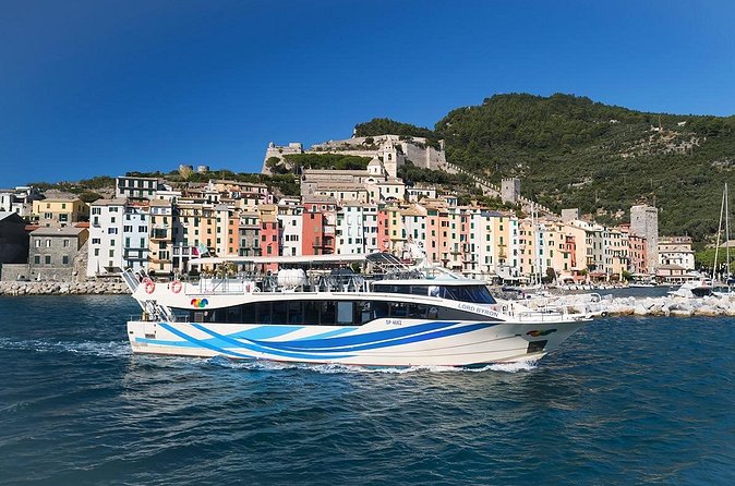 Ferry boat tour to the Cinque Terre with stop in Portovenere and Vernazza - Booking, cancellation, and what to bring