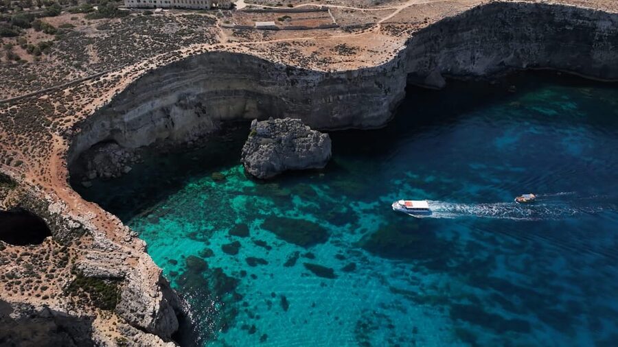Ferry service to Blue Lagoon (opt. stop in Gozo)& Caves trip - How the price compares with the freedom you get