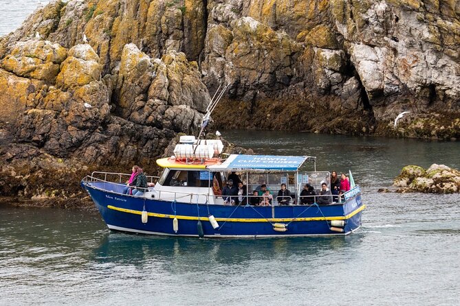 Ferry to Ireland's Eye in Howth - The west-facing beach and swimming option