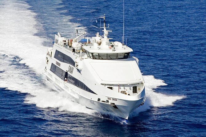 Ferry Transfers Between Naples and Capri - A 50-minute crossing across the Bay of Naples