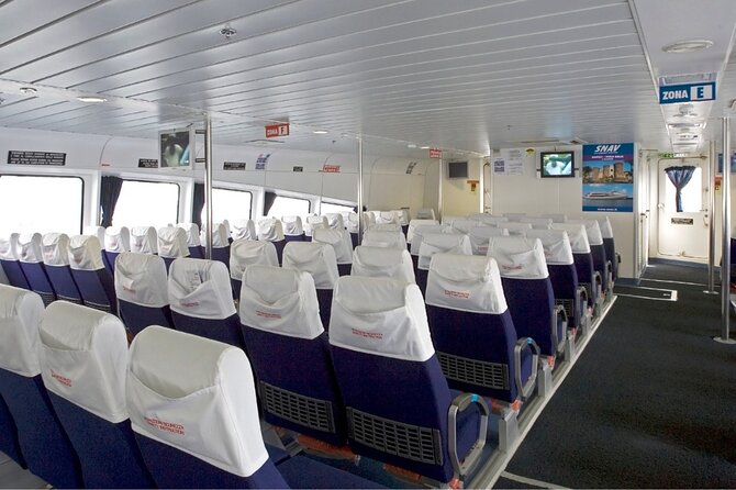 Ferry Transfers Between Naples and Capri - Boarding early for the best chance at seats together