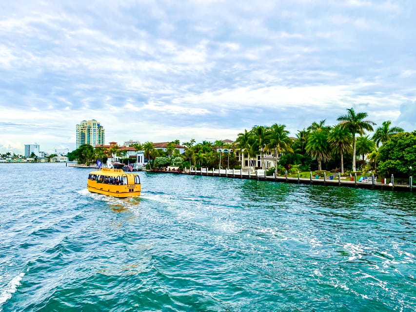 Fort Lauderdale: Water Taxi All-Day Pass - F10, F11, and the optional whistle stop