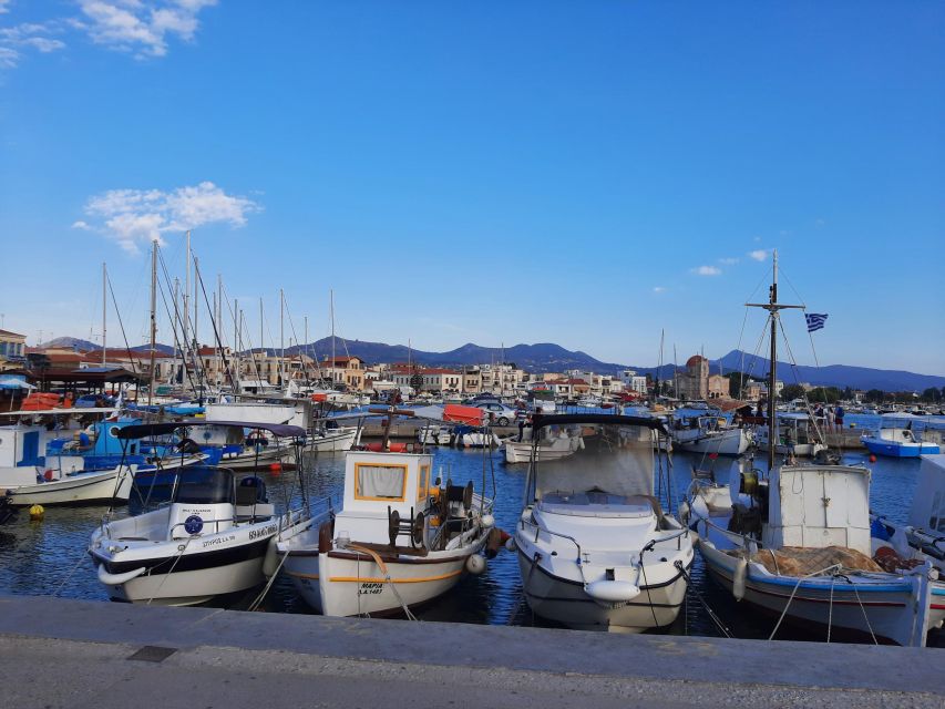 From Athens: Aegina Island E-Bike Tour with Ferry Tickets - Swim, Pistachio Ice Cream, or Time in Town