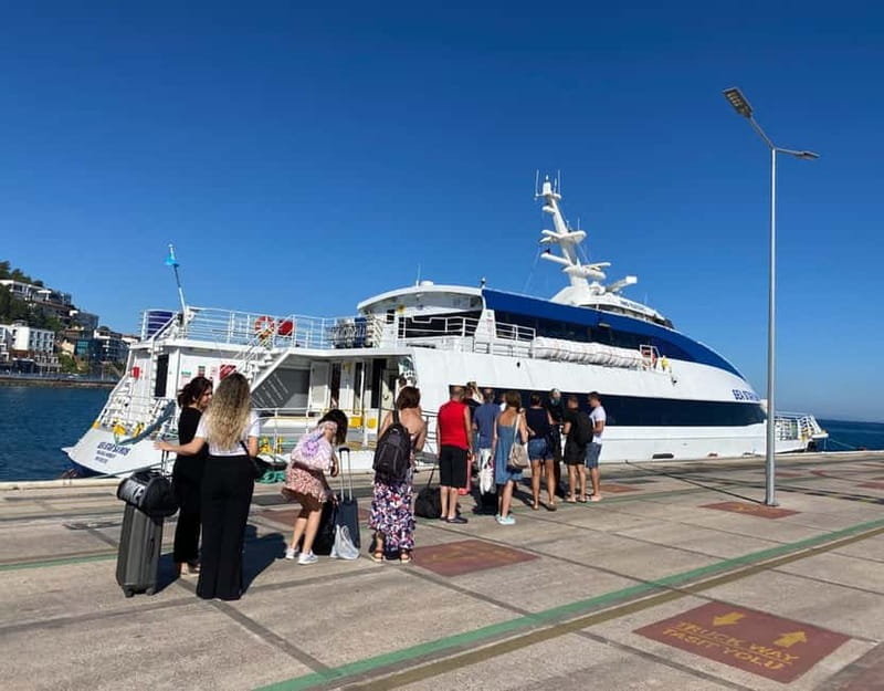 From Kusadasi: Roundtrip Ferry to Samos with Hotel Transfer - Clearing Greek passport control