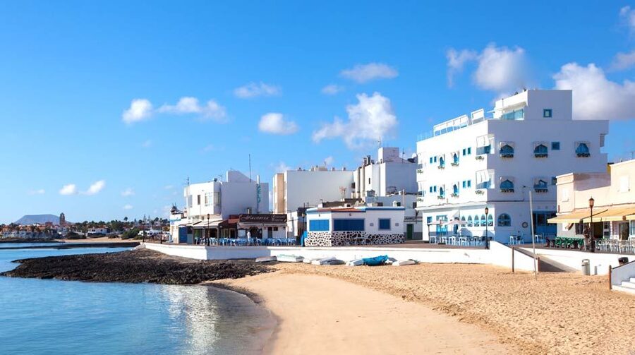 From Lanzarote: Round-Trip Ferry Transfer to Fuerteventura - Boarding the Fred Olsen Express catamaran