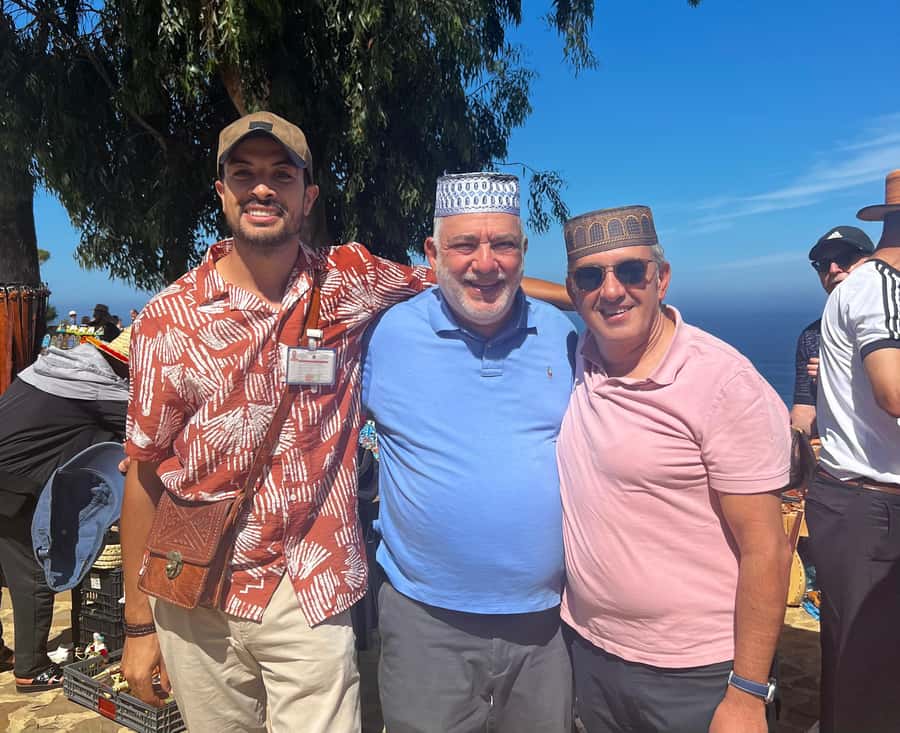From Marbella: Tangier Day Trip with Ferry, Camel & Souks - Walking uphill into the Kasbah