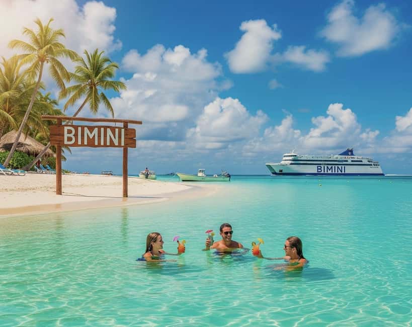 From Miami: Bimini or Grand Bahama Day Trip by Ferry - Key points to know before booking