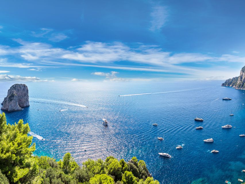 From Naples: Capri Day Trip with Ferry and Island Boat Tour - What the $135.94 price really covers