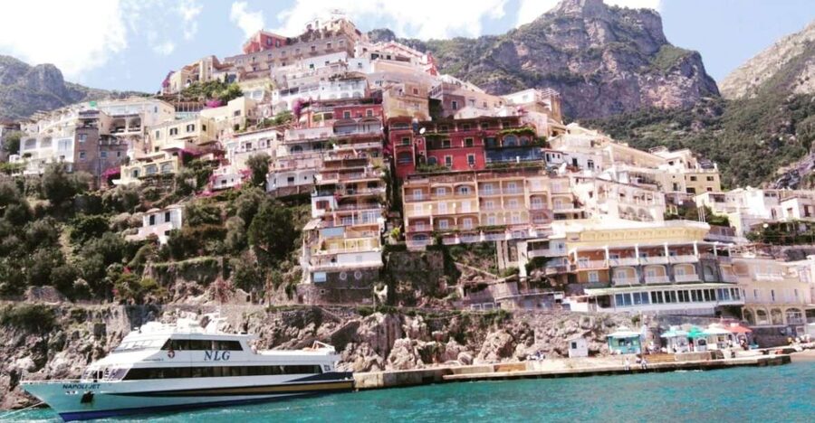 From Naples: Ferry to Amalfi and Positano - Positano: pretty views and a crowded center