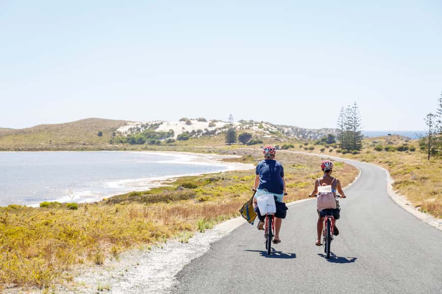 From Perth: Rottnest Island Ferry & Bike Trip - The Basin, beaches, and clear water