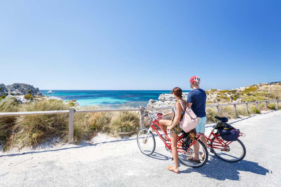 From Perth: Rottnest Island Ferry & Bike Trip - Collecting your bike at Rottnest Island