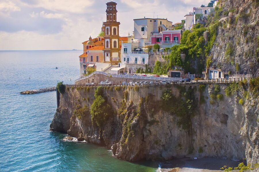 From Rome: Positano & Amalfi Coast Day Trip by Train & Ferry - Positano: colorful lanes and a short beach break