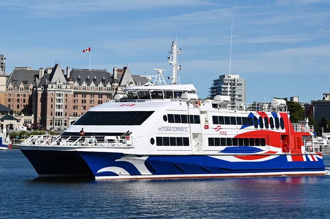 From Seattle: Round Trip by High Speed Ferry to Victoria, BC - Why an overnight stay may be the better value