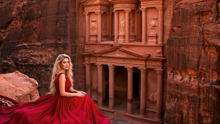 From Sharm El Sheikh: Day Tour to Petra by Ferry - Al Khazneh and Petra’s major sights