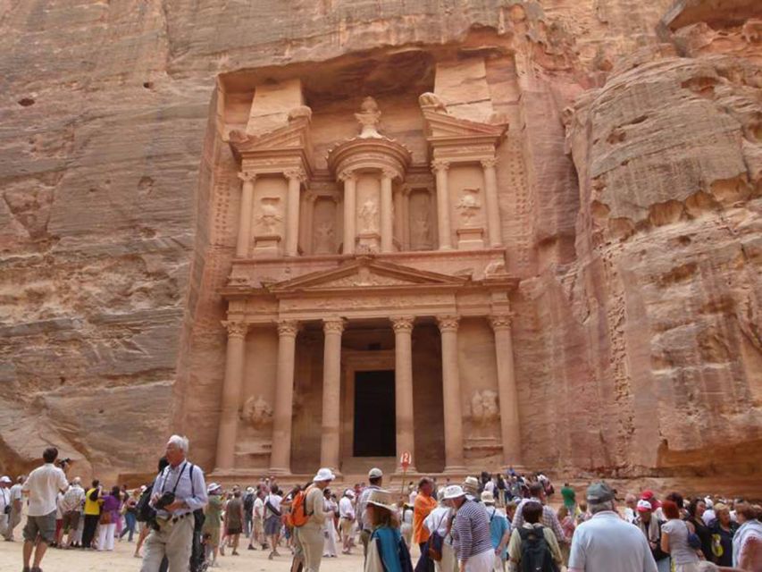 From Sharm ElSheikh: The Lost City (Petra) Day Tour by Ferry - Al Khazneh, the Roman Theater, and the King Wall