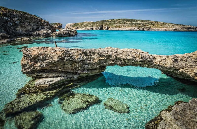 From Sliema or Bugibba: Comino Blue Lagoon Round Trip Ferry - The separate Blue Lagoon Access rule