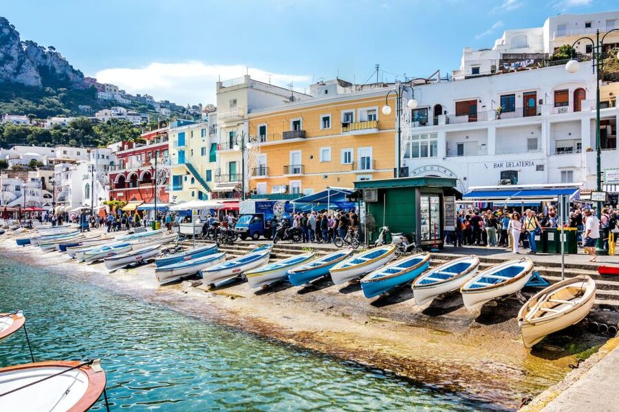 From Sorrento: Capri Day to Night Hydrofoil Boat Tour - The guide can shape the whole evening