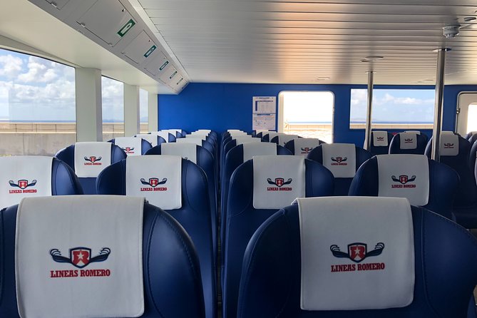 Fuerteventura: Ferry ticket to Lanzarote with free wifi - Outdoor Seats, Covered Seats, and the Sea View