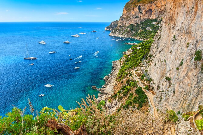 Full Day Capri Tour from Pompeii by Small Ferry Boat - One hour around Capri by boat