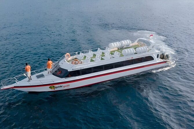 Giliwanders Fast boat Bali to Gilis and fast boat gilis to Bali - What this Bali island transfer actually is