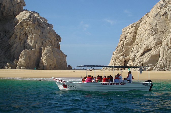 Glass Bottom Boat Ride to the Arch - What the guide adds to a short outing