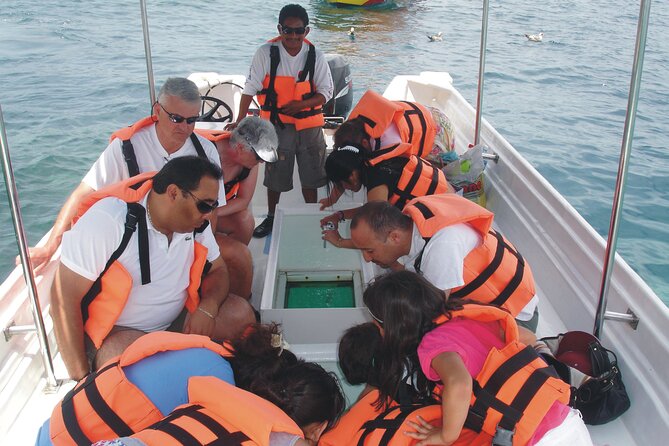Glass Bottom Boat Ride to the Arch - Could the boat take you to Lovers Beach?
